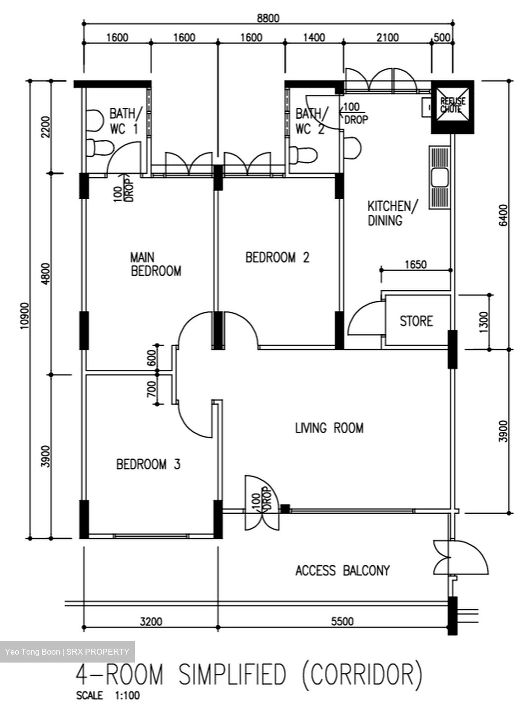 Blk 338 Bukit Batok Street 34 (Bukit Batok), HDB 4 Rooms #606928521